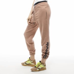 Spodnie Damskie Reebok VB Jogger Brązowe PL 52UISLN